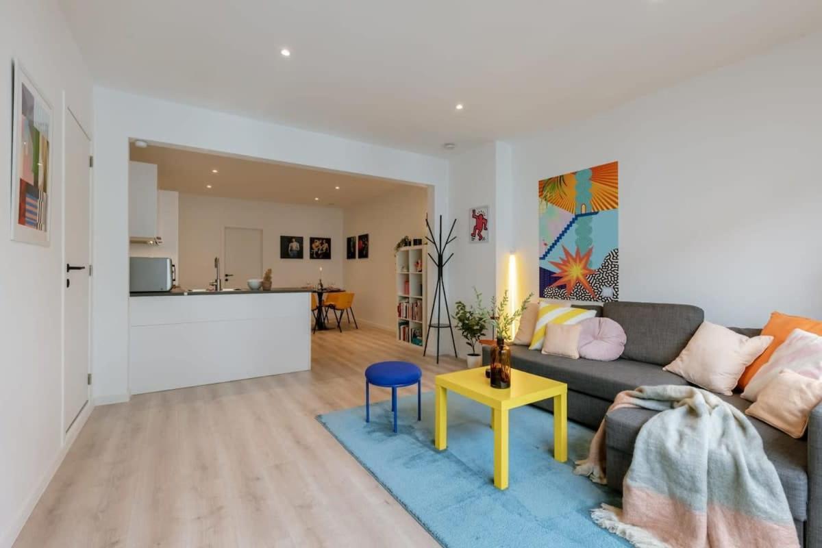 Colorful Pop Apartment In The Heart Of Antwerp Luaran gambar