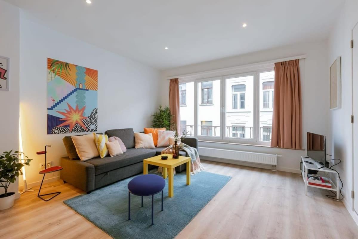 Colorful Pop Apartment In The Heart Of Antwerp Luaran gambar